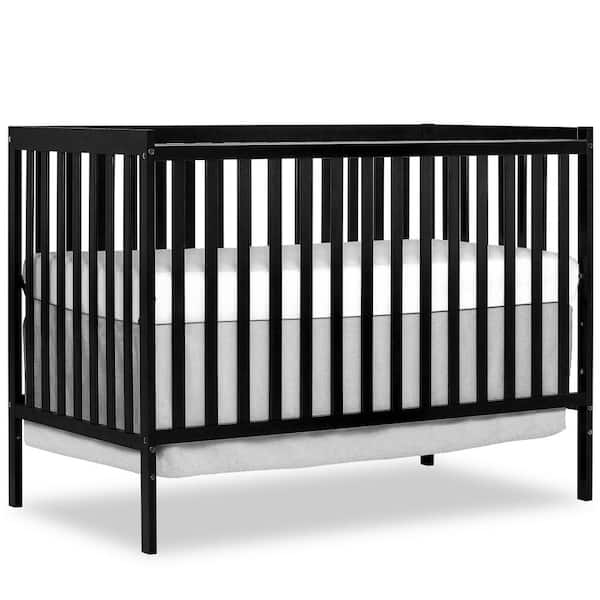 Dream On Me Synergy Black 5 in 1 Convertible Crib 657 K The Home Depot