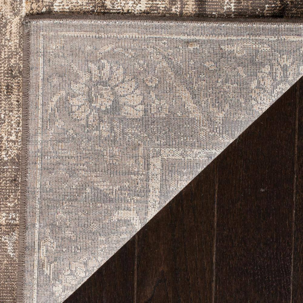 SAFAVIEH Vintage Cennetig Traditional Area Rug, Soft Anthracite, 8' x 10'