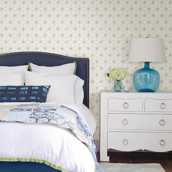 A-Street Prints 56.4 sq. ft. Orion Grey Geometric
