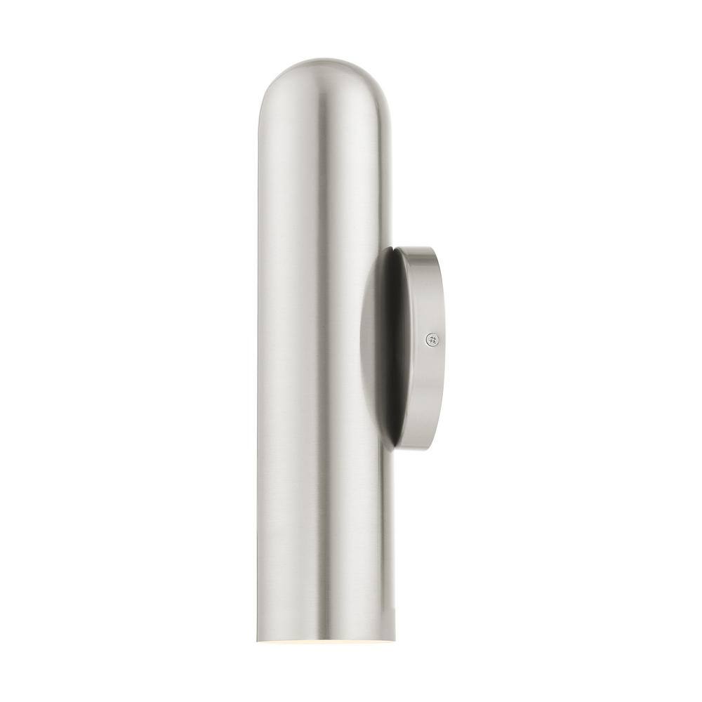 Elegant Ardmore Brushed Nickel 1-Light Sconce with Hand-Welded Shade