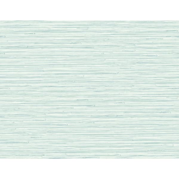 A-Street Prints Blue Rushmore Aqua Faux Grass Cloth Vinyl Non-Pasted Textured Repositionable Wallpaper