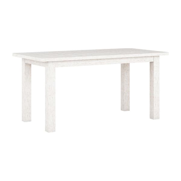 CorLiving Miramar White Wood Outdoor Coffee Table
