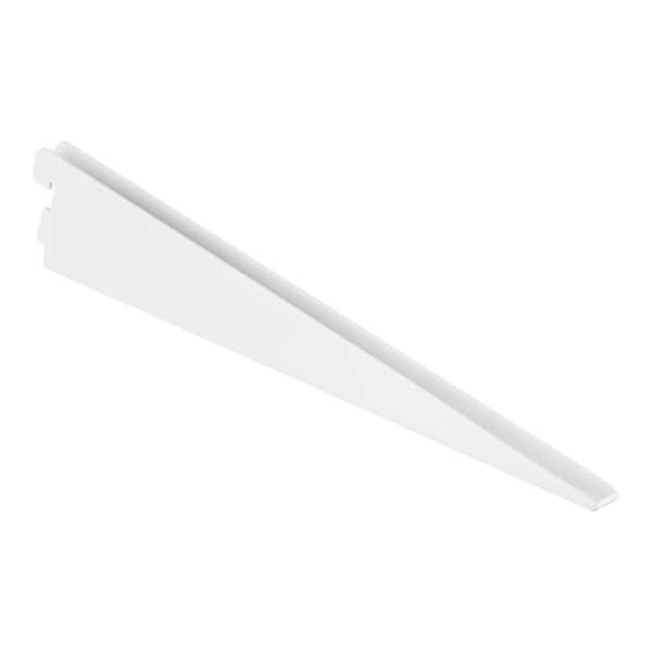 Everbilt 14.5 in. White Twin Track Bracket