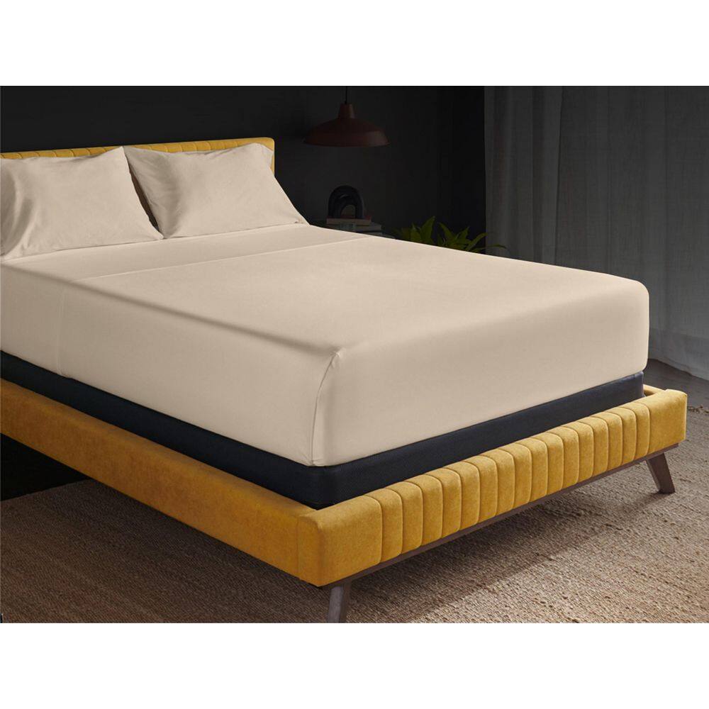 Queen Sandstone Egyptian Cotton Sheet Set