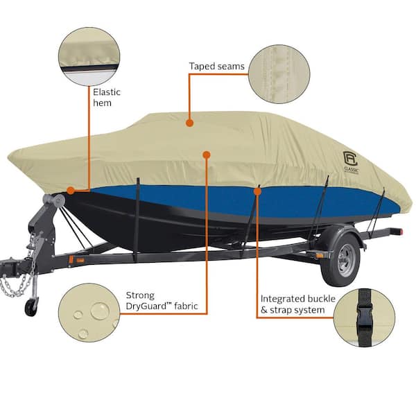 Classic Accessories Dryguard Waterproof Boat Cover
