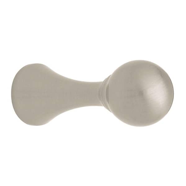 Liberty 2-3/4 in. Satin Nickel Ball End Hook