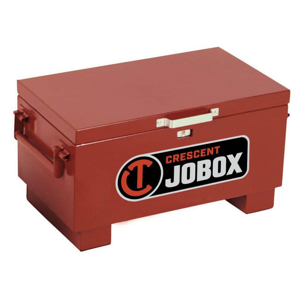 Crescent Jobox 31 in. W x 18 in D x 15.5 in H Heavy Duty Portable Storage Chest with Embedded Lock Housing