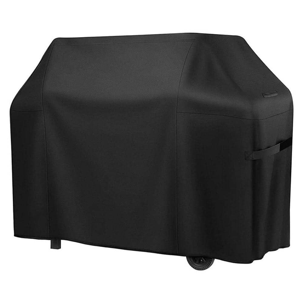 Black Heavy Duty Waterproof Grill Cover for Portable Grills