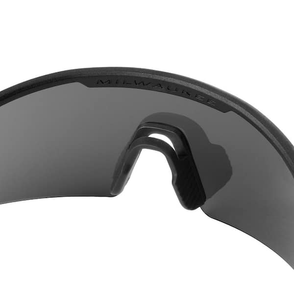 Milwaukee Wrap Around Safety Glasses-Tinted Anti-Scratch Lenses 48