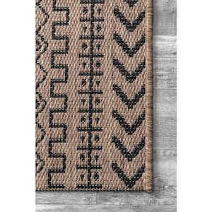 Jamie Brown Doormat 3 ft. x 5 ft. Indoor/Outdoor Patio Area Rug