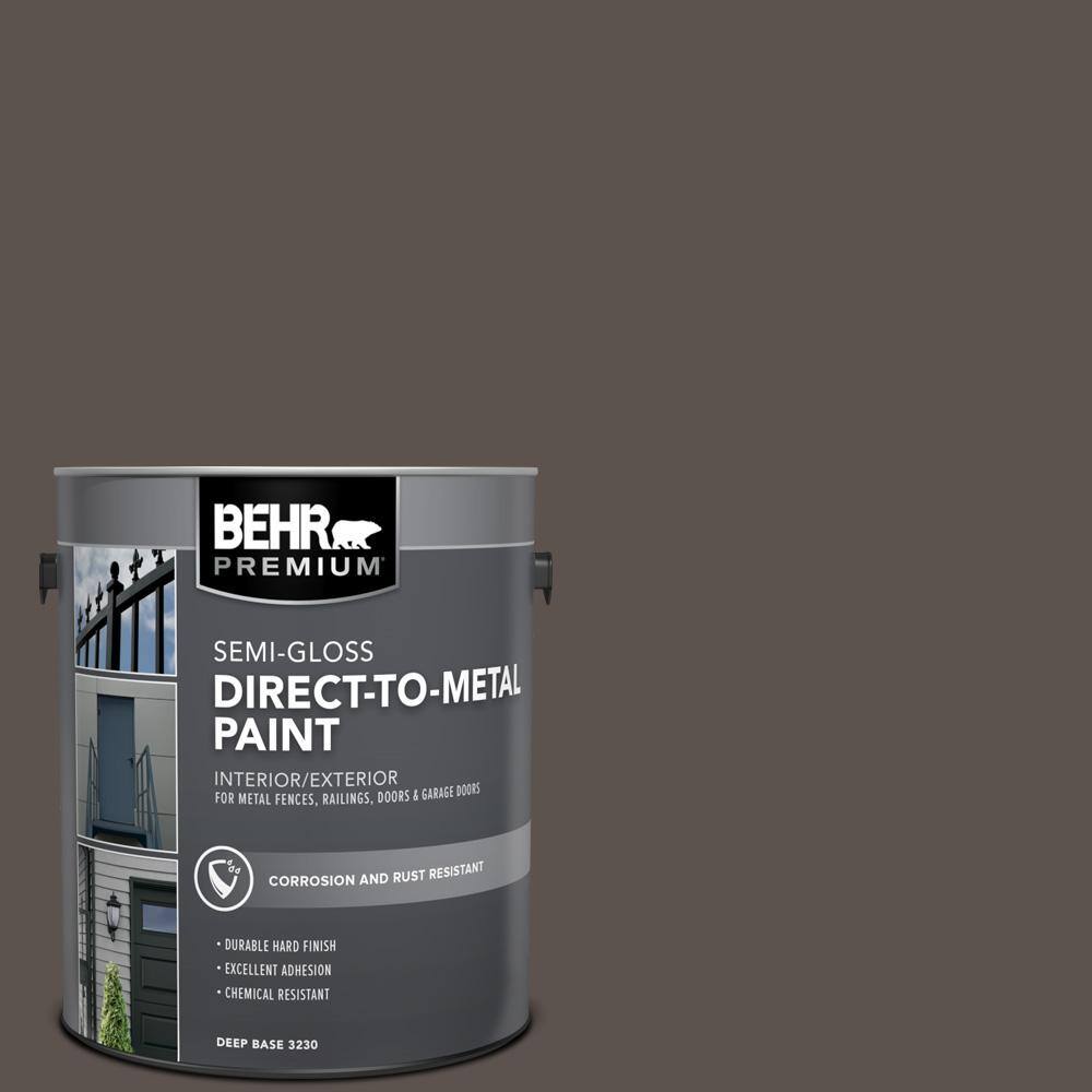 Behr Premium 1 Gal Mq2 54 Gardeners Soil Semi Gloss Direct To Metal