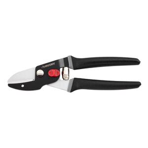 Nevlers Professional Stainless Steel Heavy-Duty Garden Anvil Pruning Shears  MGSHEARAN27 - The Home Depot