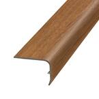 Dijon 1.32 in. Thick x 1.88 in. Wide x 78.7 in. Length Vinyl Stair Nose Molding
