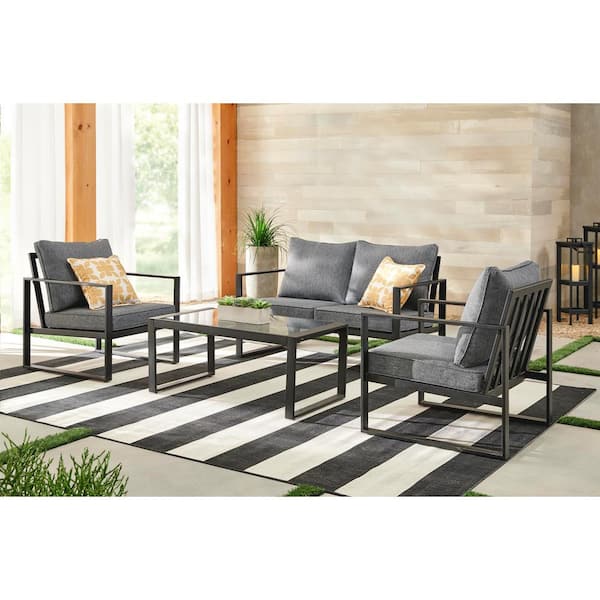 steel outdoor patio set