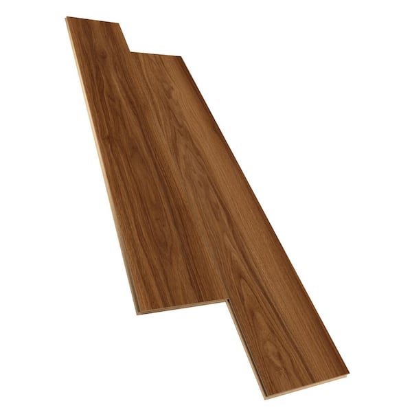 Home Decorators Collection - Chamblee Tuck Walnut 12 mm T x 8.03 in. W Waterproof Laminate Wood Flooring (15.9 sqft/case)