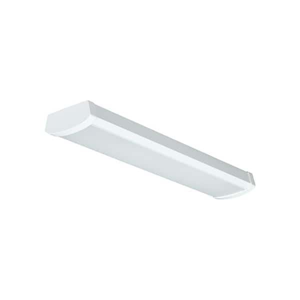 ENERGETIC LIGHTING 2-ft LED Wraparound Light Daylight 2320-Lumen 20-Watt LED Linear Wraplight Fixture (4-Pack)