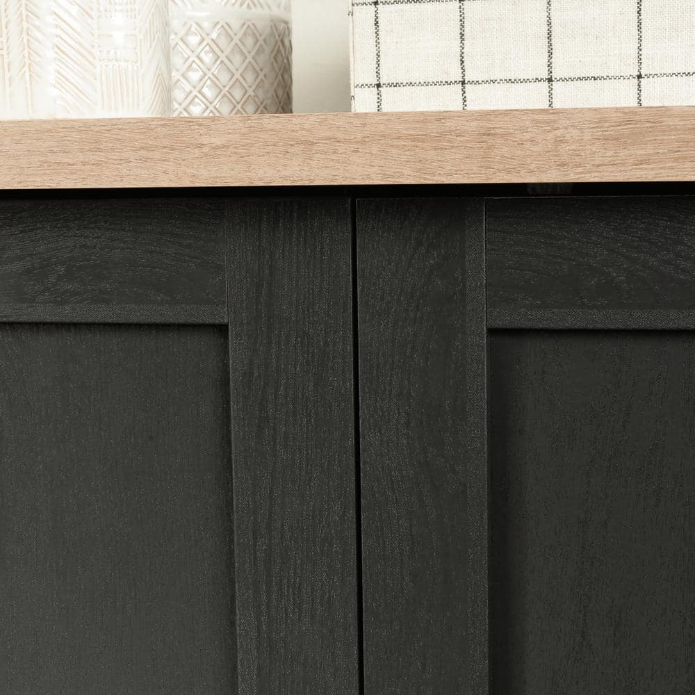 Raven Oak Cottage Style Armoire with Mirror