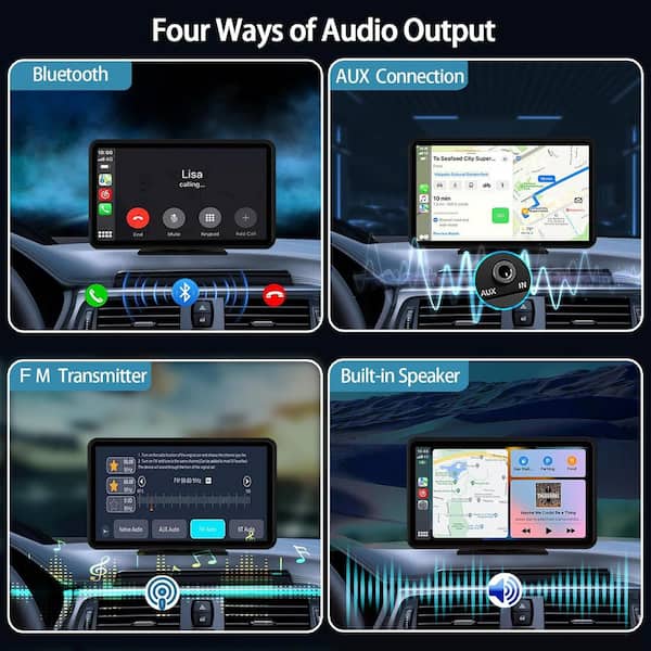 Apple - thirojp様 Yichuhaoxi Apple Carplay Wireless Portable Touchscreen Car