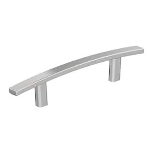 Cyprus 3-3/4 in. (96mm) Modern Polished Chrome Arch Cabinet Pull