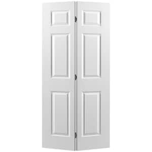 Kimberly Bay Closet Door, Bi-fold, Louver Louver Plantation Primed White  (36x80) - Closet Storage And Organization Systems 