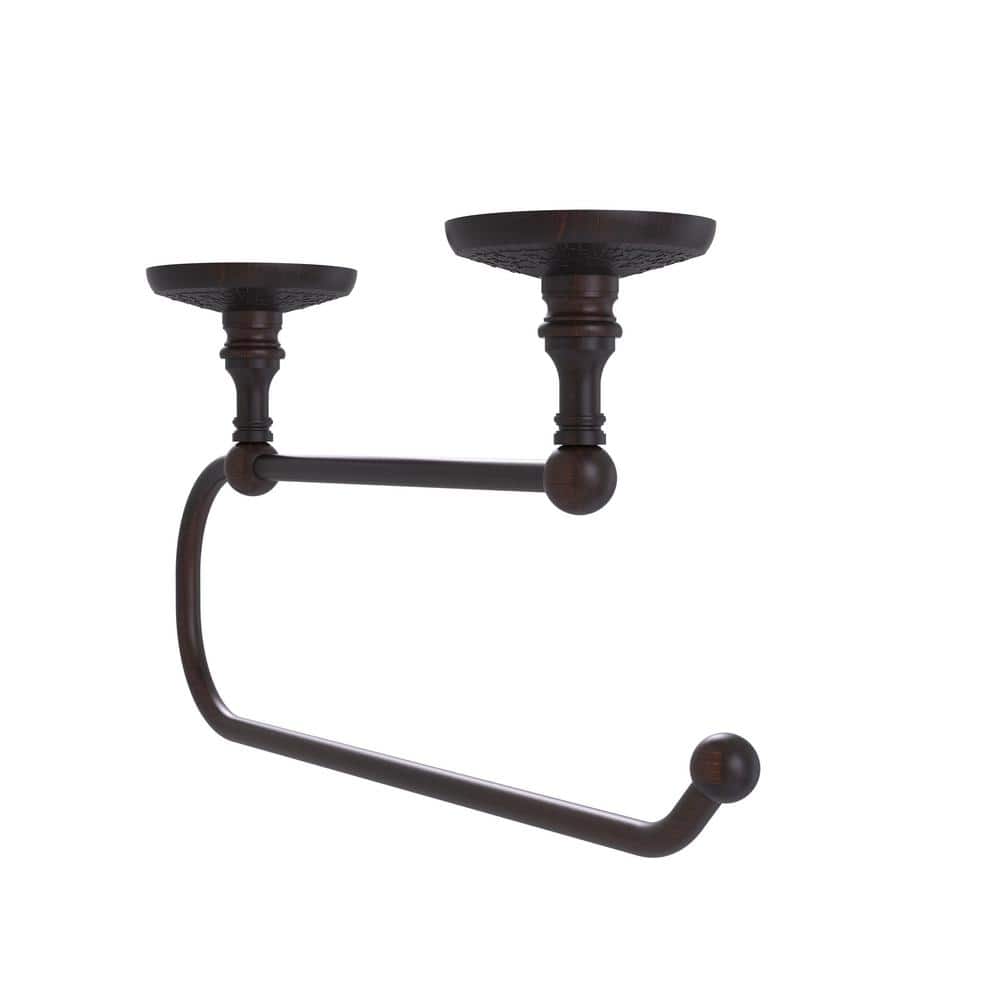 Allied Brass PMC-1PT/22-VB Prestige Monte Carlo Collection Paper Towel Holder with 22 Inch Glass Shelf Venetian Bronze