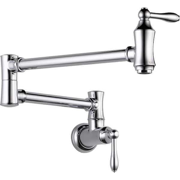 Delta Traditional Wall-Mounted Potfiller in Chrome