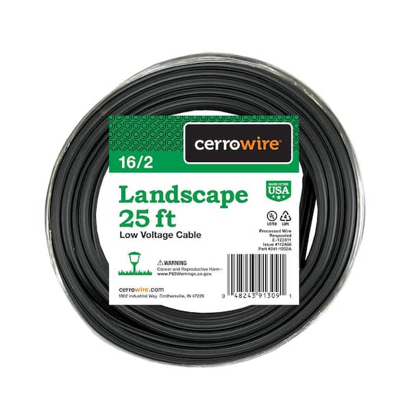 Low Voltage Landscape Lighting Wire, How To Bury Landscape Lighting Wire