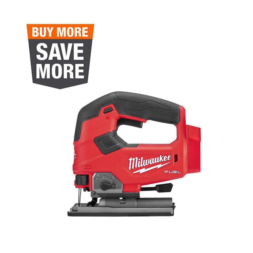 Milwaukee M18 FUEL 18V Lithium-Ion Brushless Cordless Jig Saw (Tool-Only) 2737-20 - The Home Depot