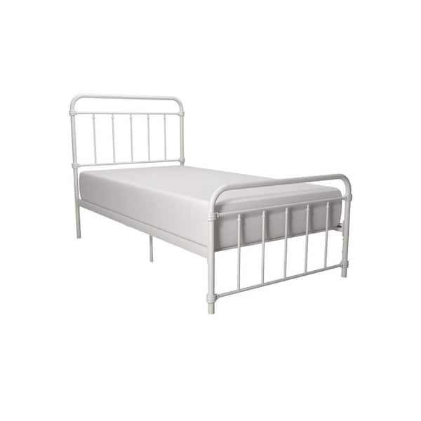  Windsor White Twin Metal Bed