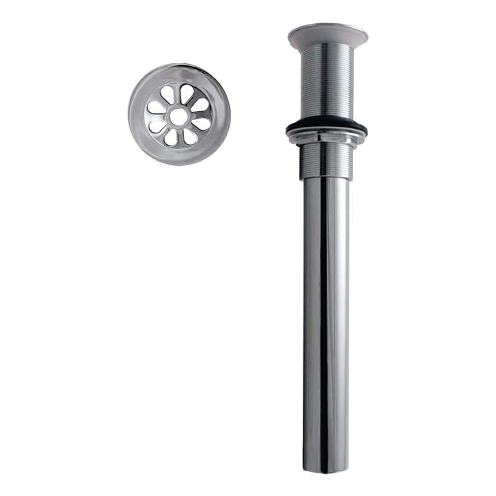 Westbrass Rapid Draining Crowned Grid Bathroom Sink Drain Assembly