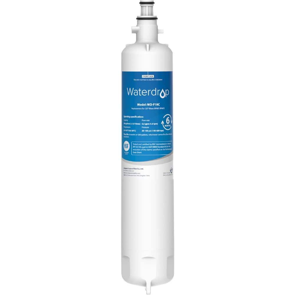 Waterdrop Refrigerator Water Filter Replacement (WDF19C) for GE RPWFE