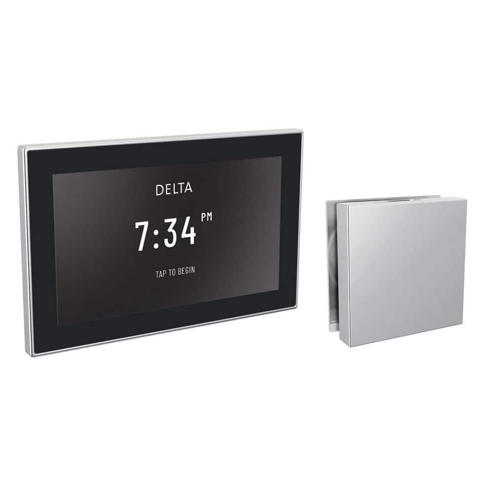 Contemporary Square Programmable Steam Generator Control Kit with Steam Head in Lumicoat Chrome price history on PriceWatchPro