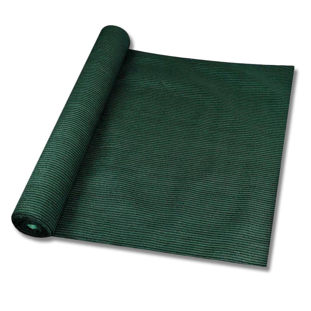 6 ft x 15 ft Green Polypropylene Rectangular Sun Shade Roll