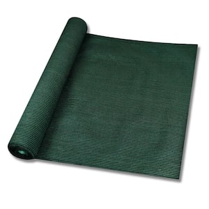 6 ft. x 25 ft. Green Rectangle Sun Shade Roll, UV Blockage Cover for Outdoor Backyard Patio Pergola Greenhouse Plants