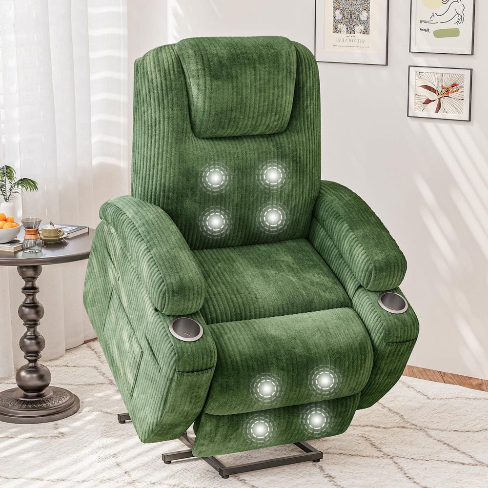 LACOO Power Lift Recliner with Massage Function for Elderly
