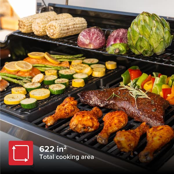 Nexgrill Gietijzeren wok wokpan voor gasgrill, wokpan voor grill ø 30