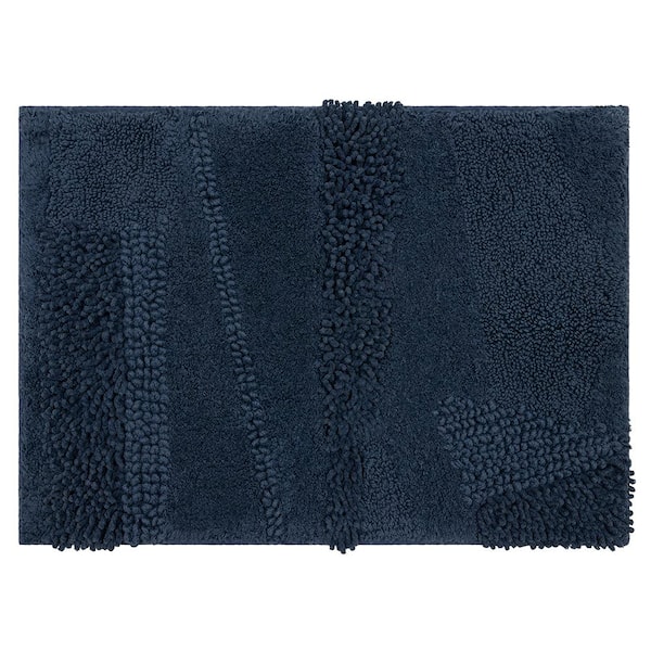 Composition Twilight 24 in. x 60 in. Cotton Bath Mat