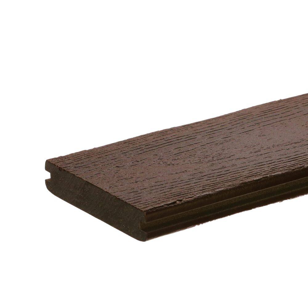 Optima 5.25 in. Sedona Red Composite Deck Board Sample price history on PriceWatchPro