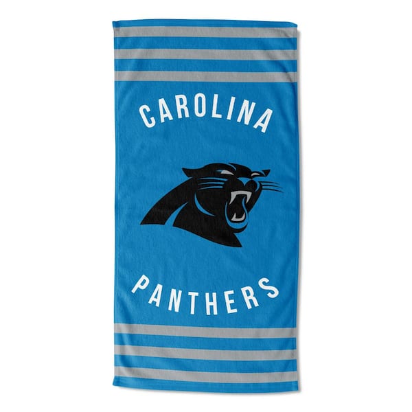 THE NORTHWEST GROUP Panthers Stripes Multi Colored Beach Towel