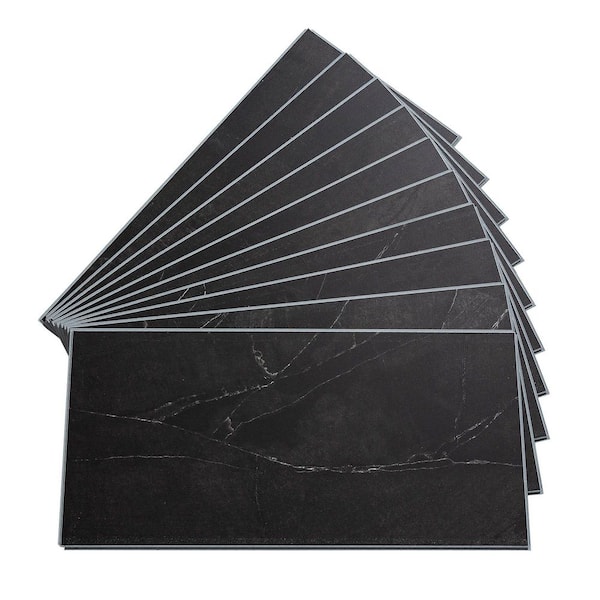 PALISADE 23.23 in. L x 11.1 in. W Black Ice Waterproof Adhesive No