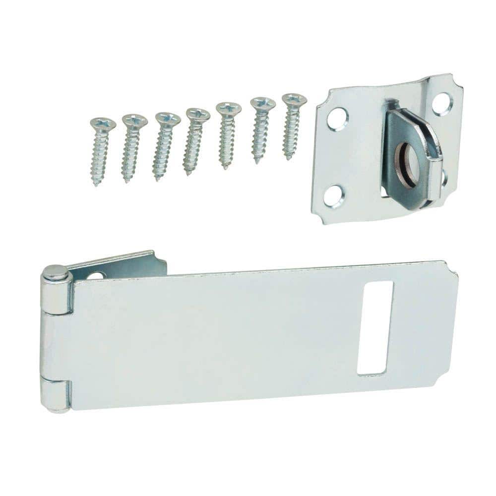 4-1/2 in. Zinc-Plated Adjustable Staple Safety Hasp price history on PriceWatchPro