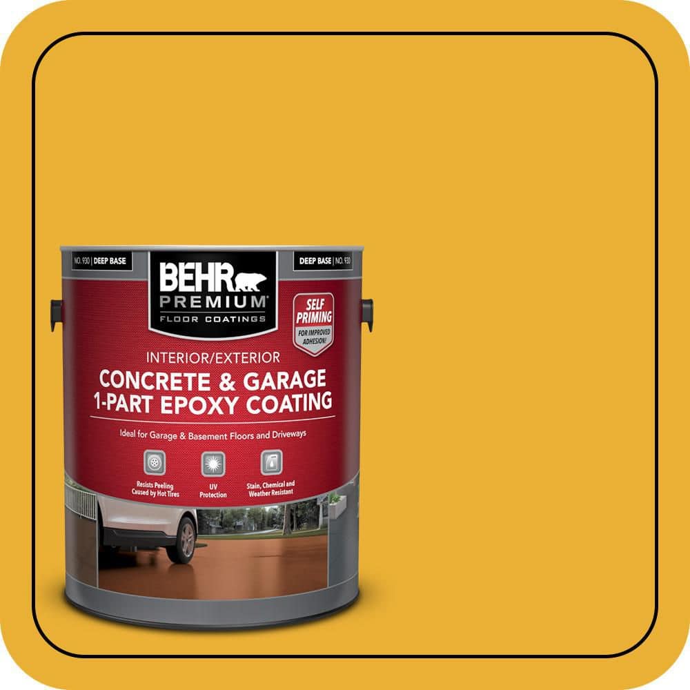 1 gal. #P280-7 Midsummer Gold Self-Priming 1-Part Epoxy Satin Interior/Exterior Concrete and Garage Floor Paint price history on PriceWatchPro