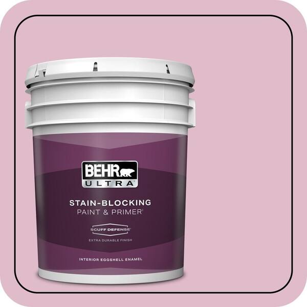 BEHR ULTRA 5 gal. #M130-3 Wild Geranium Extra Durable Eggshell Enamel Interior Paint & Primer
