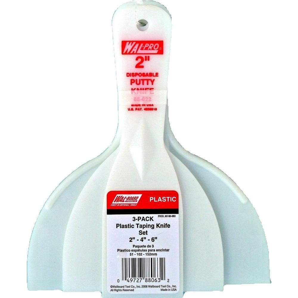 plastic spackle tool