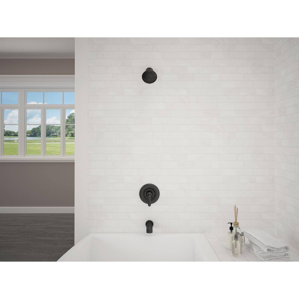 Majestic Oil-Rubbed Bronze Wall-Mount Tub and Shower Faucet