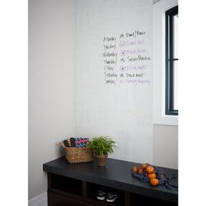 4 ft. x 8 ft. Laminate Sheet in Writable Surface HappyWords with Gloss Finish