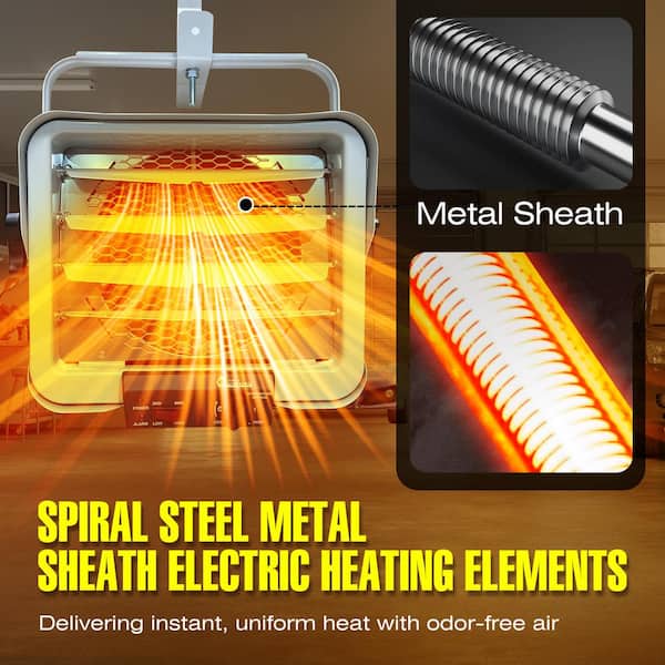 Dr Infrared Heater 240-Volt 6000-Watt Electric Garage Workshop