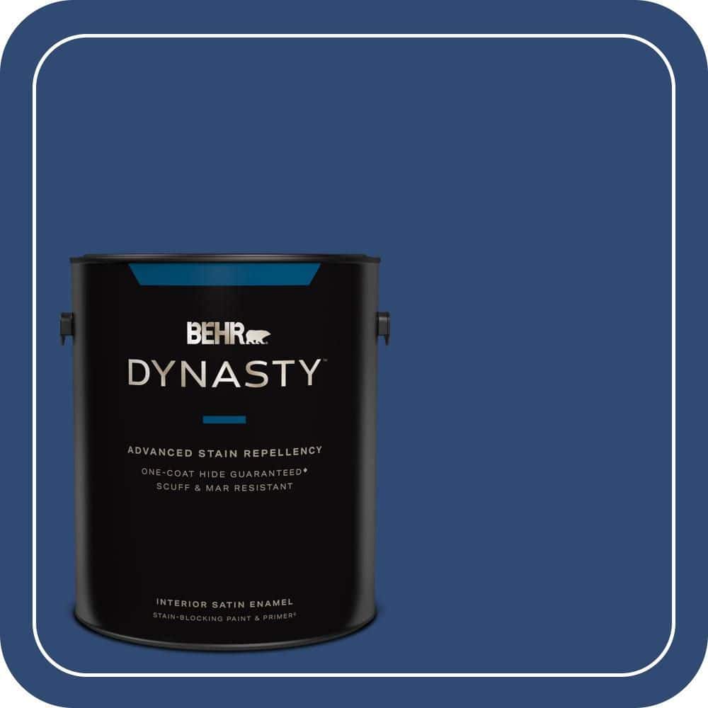 1 gal. #S-H-590 Sailboat Satin Enamel Interior Stain-Blocking Paint and Primer price history on PriceWatchPro