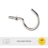 OOK 7/8 in. Nickel Cup Hook (40-Pack) 534262 - The Home Depot