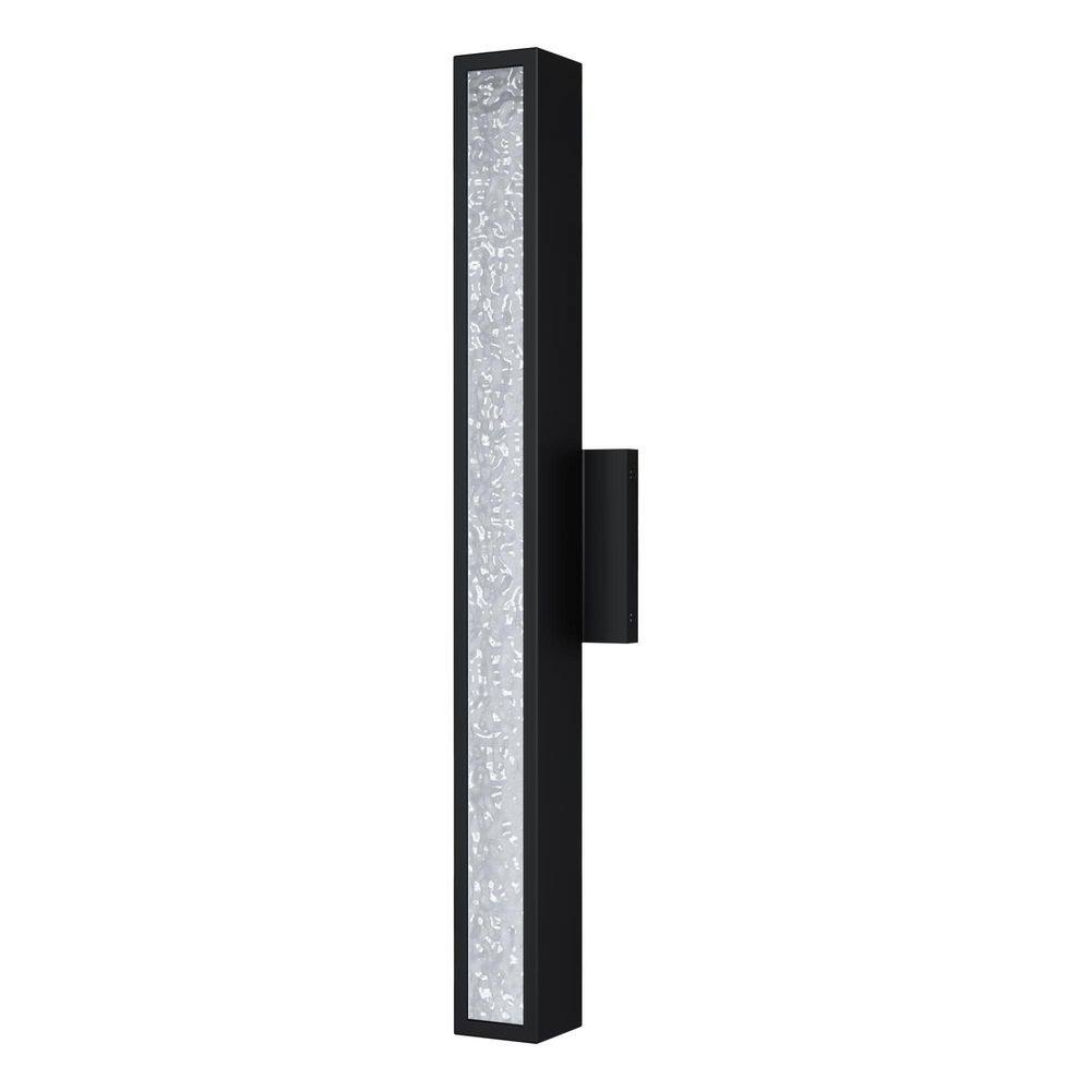 24 in. 1-Light Black Dimmable LED Outdoor Metal Exterior Garage Front Porch Wall Lights Sconces Lighting Fixtures price history on PriceWatchPro